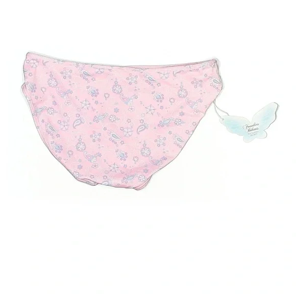 NWT Frankie’s Bikinis X Victoria’s Secret Pink Paisley Brief Bikini Bottoms - Picture 3 of 5